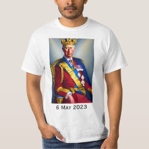Camiseta coroação do Rei Carlos III T-Shirt
