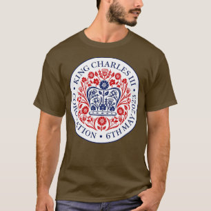 CAMISETA COROAÇÃO DO REI CHARLES III SOVENIR BRITÂNICO