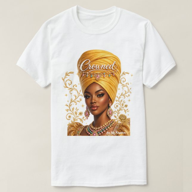 Camiseta Coroado 4 Seu Reino 2026 (Frente do Design)