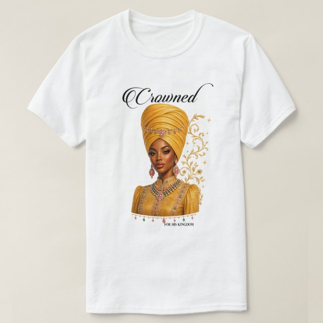 Camiseta Coroado 4 Seu Reino 2026 (Frente do Design)