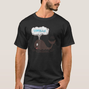 Camiseta Corolla NC Summertime Vacationing Whale Spout
