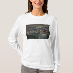 Camiseta Coronado, CA - opinião enluarada Hotel del Corona