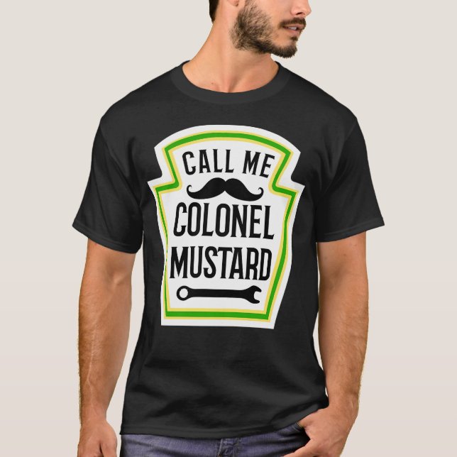Camiseta Coronel Mustard Costume (Frente)