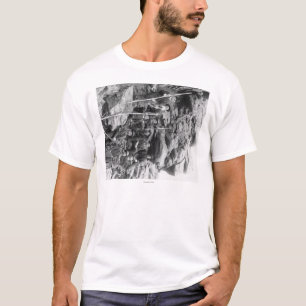 Camiseta Corpo central do engenheiro de estrada de ferro da
