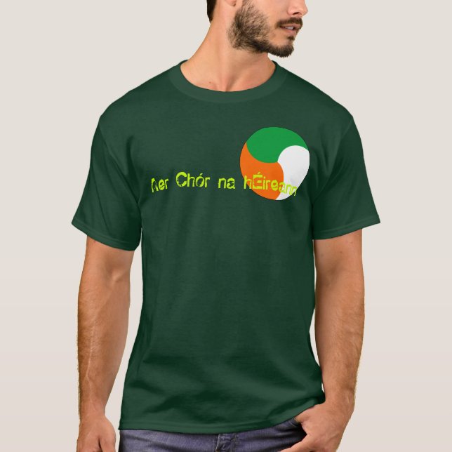 Camiseta Corpo de ar irlandês (Frente)