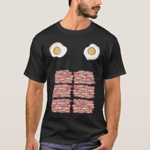 Camiseta Corpo de BACON com Ovos Keto Diet de Fitness Dive