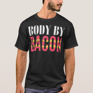 Camiseta Corpo de Bacon Lover Ketones Keto Comida Ketose