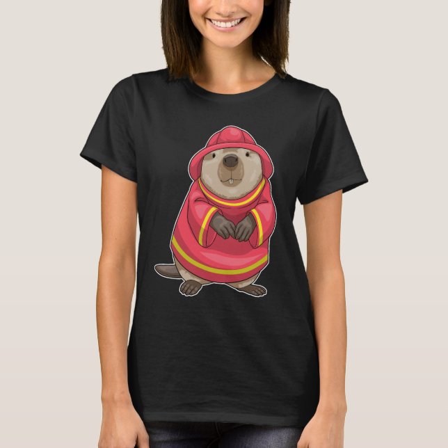 Camiseta Corpo de Bombeiros do Beaver (Frente)