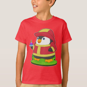 Camiseta Corpo de Bombeiros do Pinguim