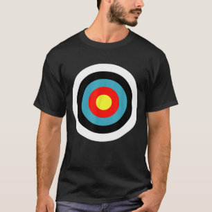 Camiseta Corpo de Bullseye Arqueiro-Alvo Engraçado
