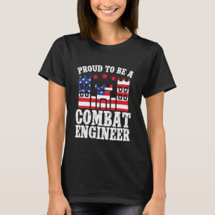 Camiseta Corpo de Engenharia de Combate dos Engenheiros Org