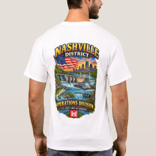 Camiseta Corpo de Engenheiros de Nashville OPS Barragem