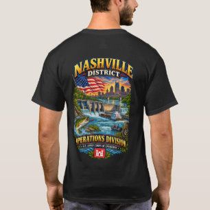 Camiseta Corpo de Engenheiros de Nashville OPS Barragem V.2