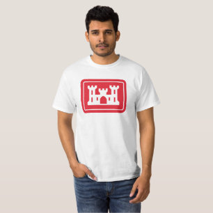 Camiseta Corpo de Engenheiros do Exército dos EUA DOD Milit