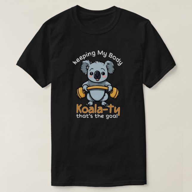Camiseta Corpo de Koalaty (Frente do Design)