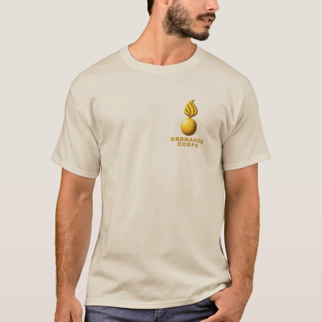 Camiseta Corpo de Material Bélico (Frente)