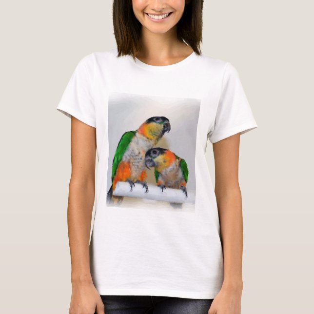 Camiseta Corpo de Papagaio Caique (Frente)