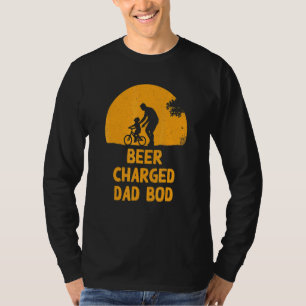 Camiseta Corpo de Papai Carregado de Cerveja Cerveja Humo