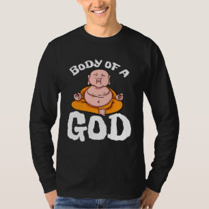 Camiseta Corpo De Um Deus Buda Yoga Hinduísmo Meditação Esp