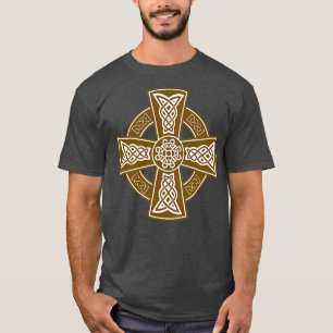 Camiseta Corpo Decorativo Celta Cruz 2