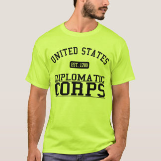 Camiseta Corpo diplomático dos Estados Unidos
