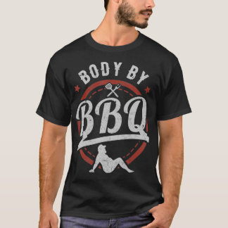 Camiseta Corpo Engraçado Pela Igreja Da Carne De CHURRASCO
