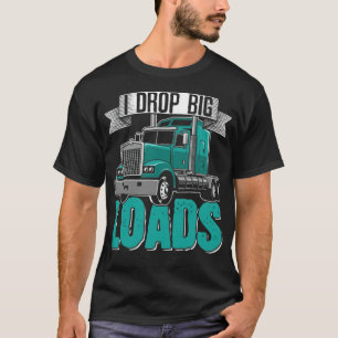 Camiseta Corpo espiritual do condutor de caminhões SemiTra
