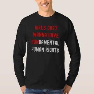 Camiseta Corpo Feminista Pró Escolha Meninas Querem Ter Fun