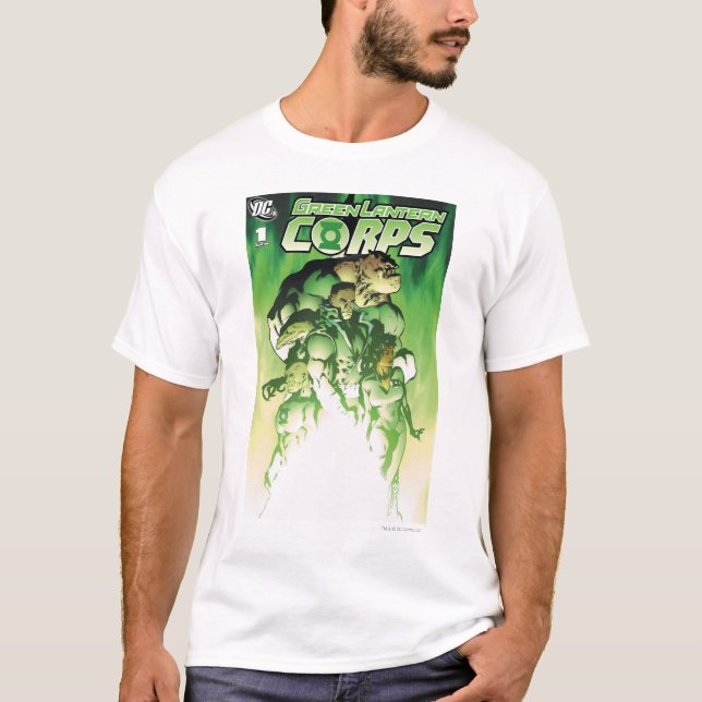 Camiseta Corpo Lanterna Verde (Frente)