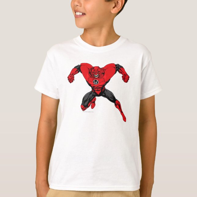 Camiseta Corpo Lanterna Vermelha - Salto 1 (Frente)