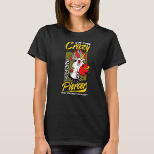 Camiseta Corpo Piercer Gun Implantes Dermáticos Piercing Ci