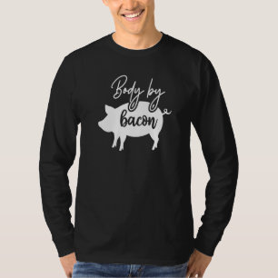 Camiseta Corpo Por Bacon Amando Bacon E Fitas De Bacon