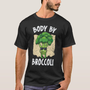 Camiseta Corpo Por Brócolis Vegano Vegetal Saudável Vegeta