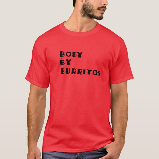 Camiseta Corpo por Burritos (Frente)