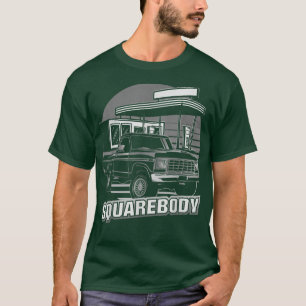 Camiseta Corpo Quadrado Clássico de Corda-Praça Antiga Vint