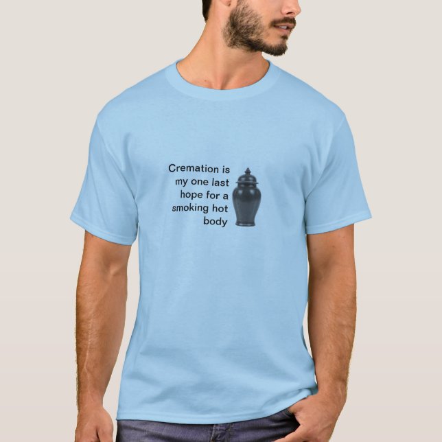 Camiseta Corpo quente de fumo (Frente)