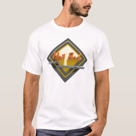 Camiseta Corpo quente sob a construção