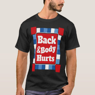 Camiseta Corpo Traseiro Magoa Cotação Gym Superior