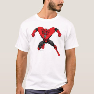 Camiseta Corpo vermelho da lanterna - salto 1 da raiva