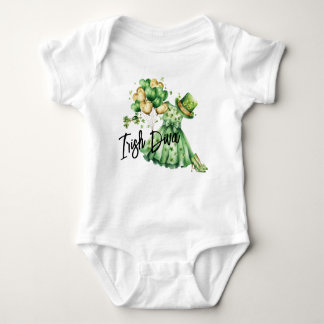 Camiseta Corporal Infantil Diva Irlandesa Dia de S