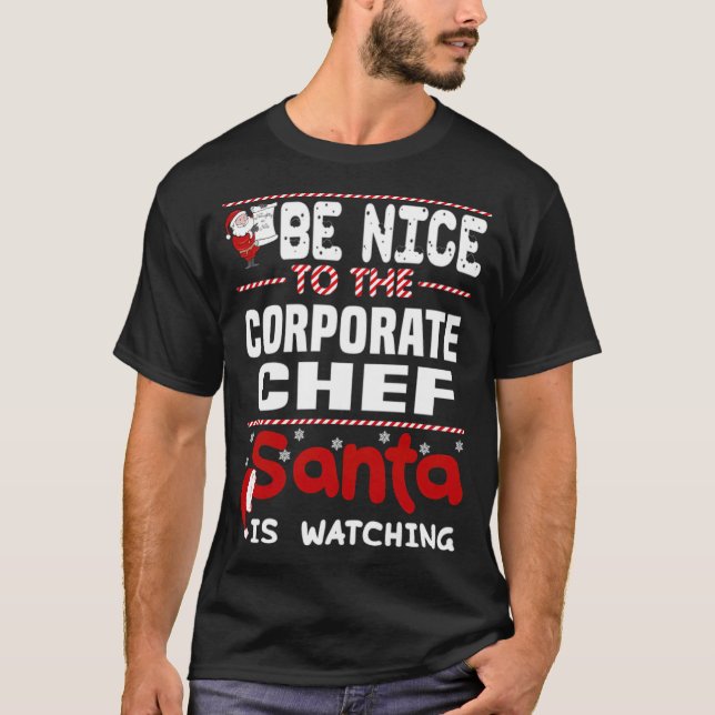 Camiseta Corporate Chef truck boy shirt 8th cooking apron  (Frente)