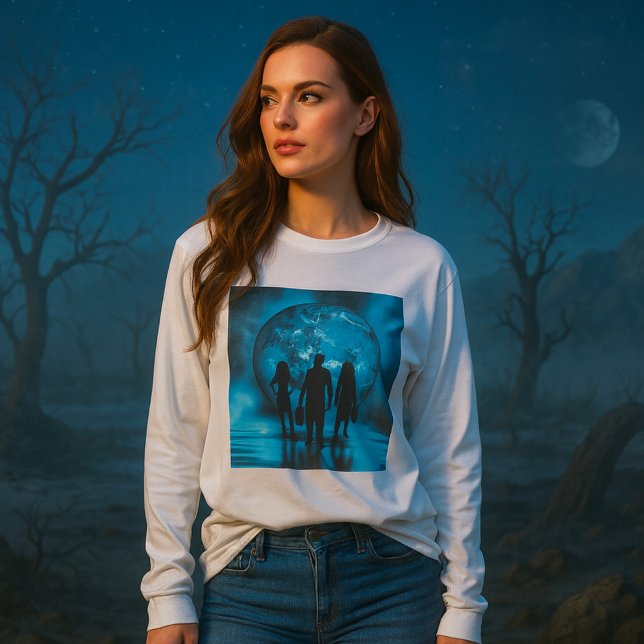 Camiseta Corporate Team Silhouette Futuristic Business (Criador carregado)