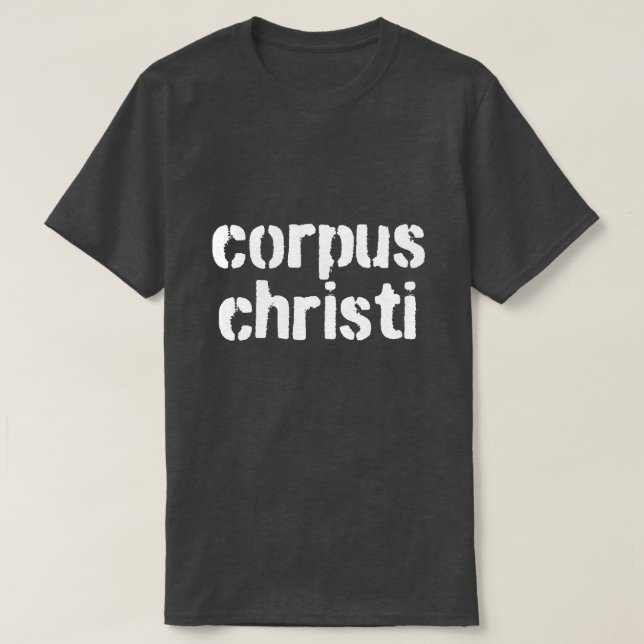 Camiseta Corpus Christi (Frente do Design)