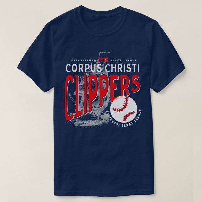 Camiseta Corpus Christi Clippers (Frente do Design)