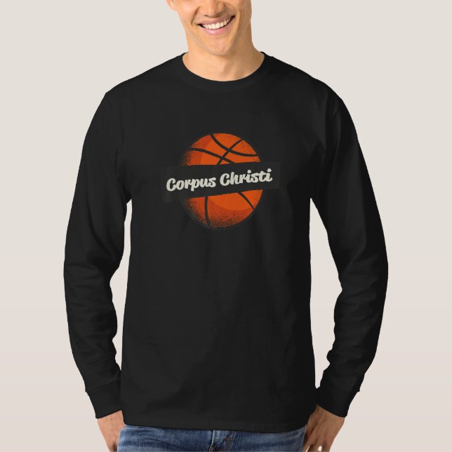 Camiseta Corpus Christi Hometown Basketball Player Sports   (Frente)