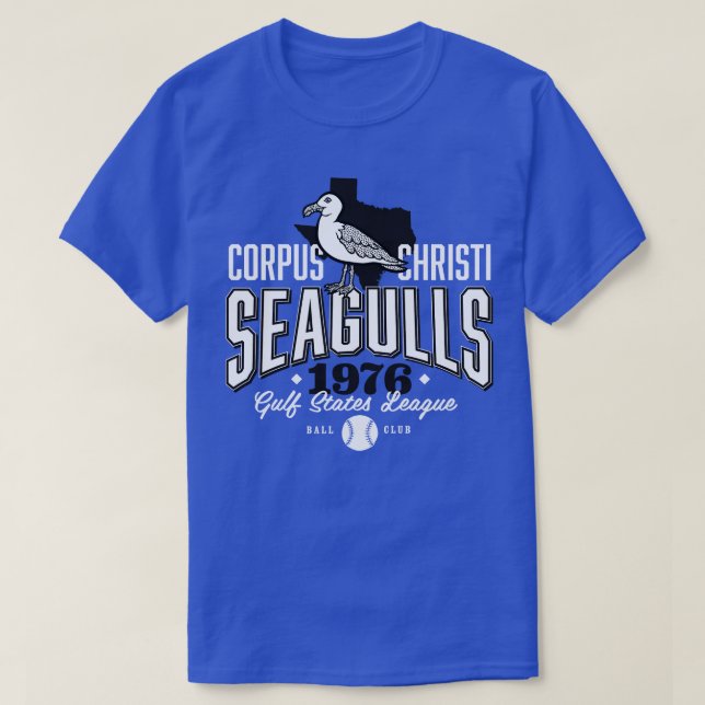 Camiseta Corpus Christi Seagulls (Frente do Design)