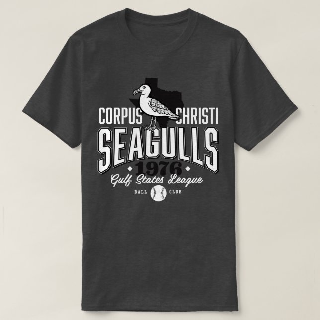 Camiseta Corpus Christi Seagulls (Frente do Design)
