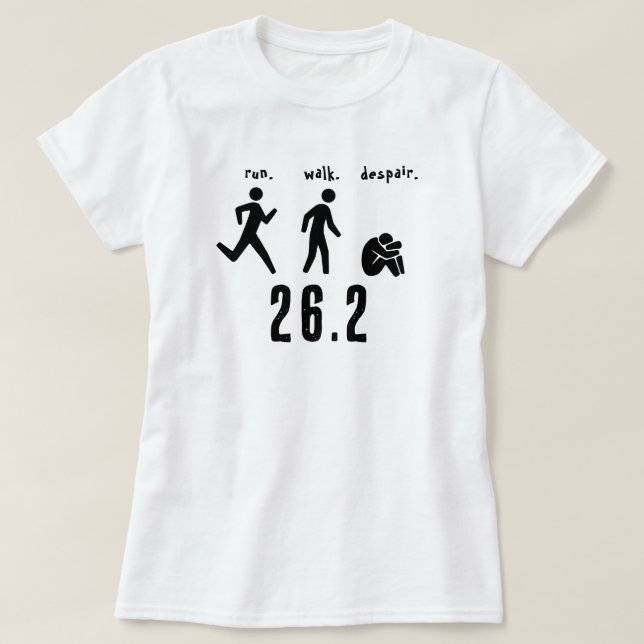 Camiseta Corra. Ande. Desespero. (Frente do Design)