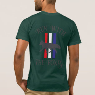 Camiseta Corra com o T-Shirt das raposas