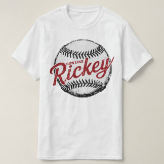 Camiseta Corra Como Rickey Henderson Legenda De Baseball
